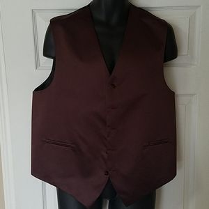 Vest with tie and kerchief